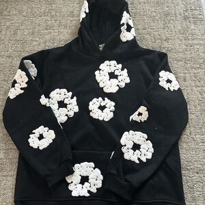 Black and White Men's Hoodie